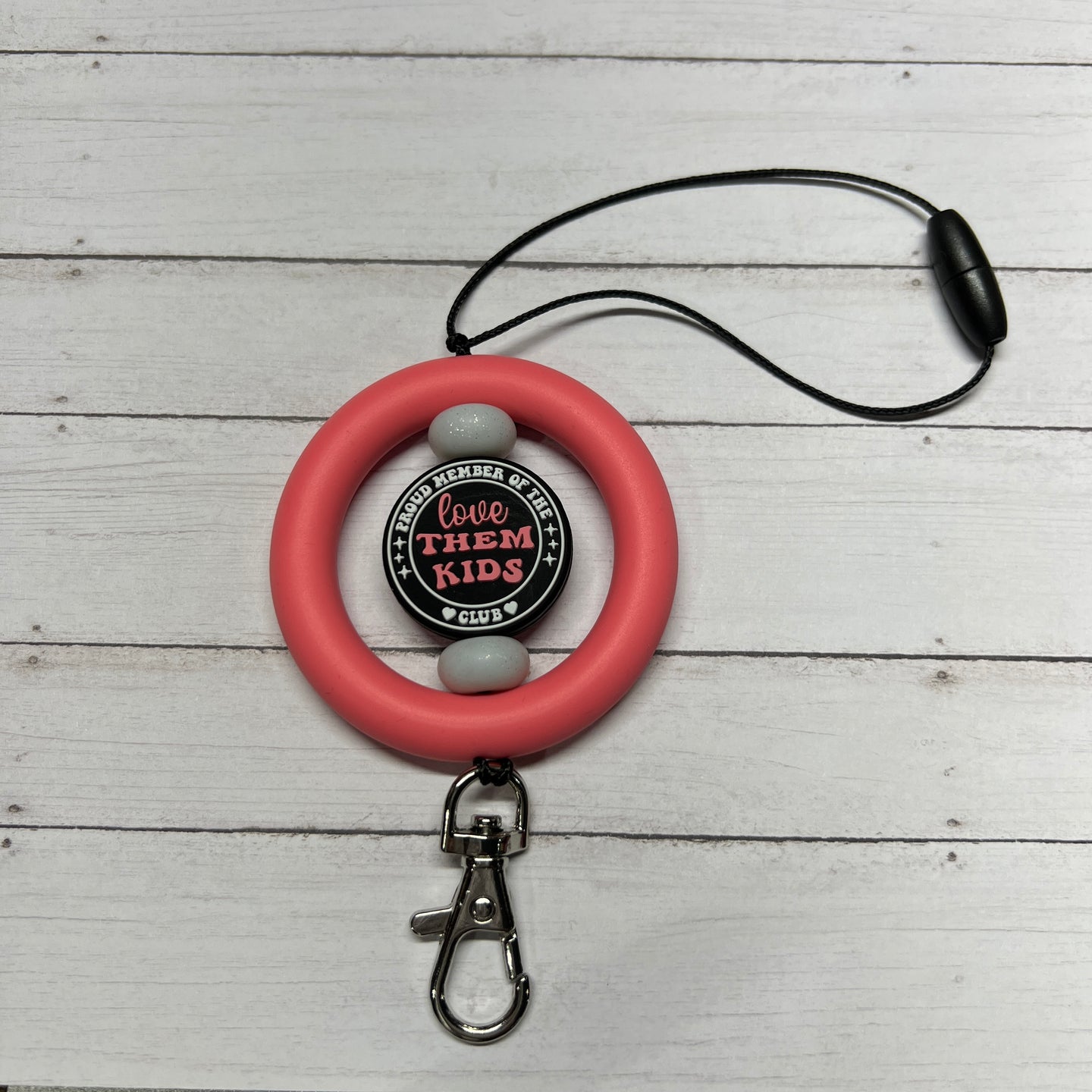 Love/F**K Them Kids Car Charm